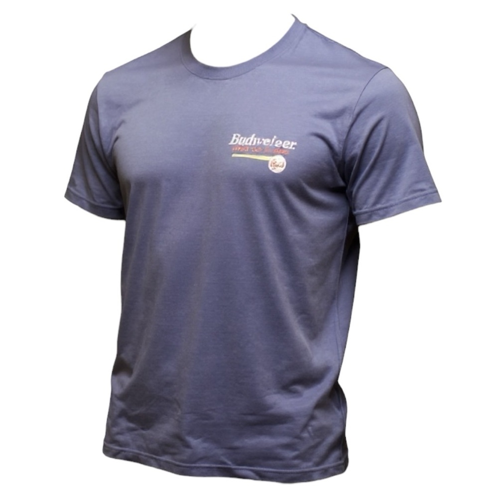 Budweiser Navy Blue Baseball T-Shirt
